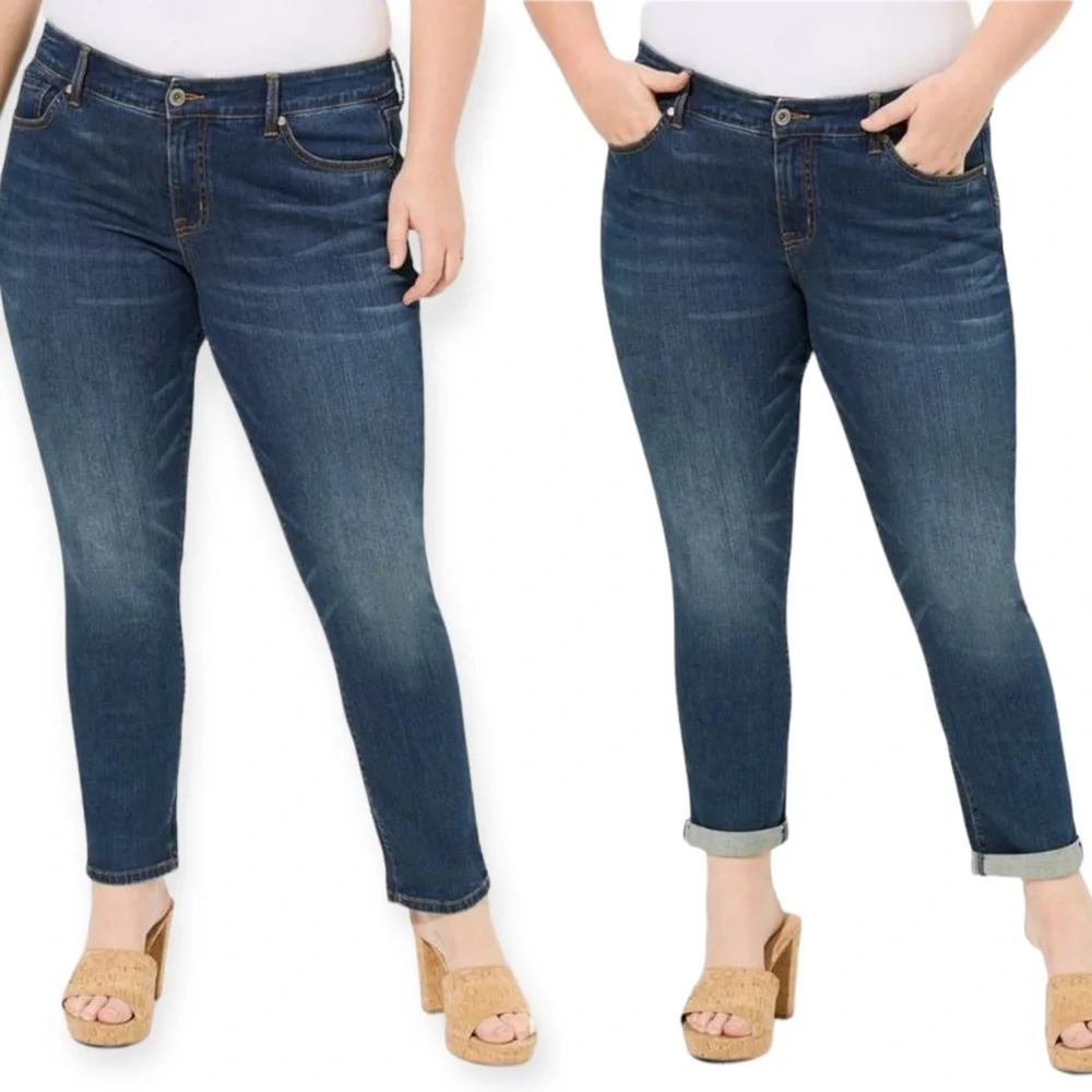 Torrid boyfriend fit jeans size 30 - Picture 9 of 10